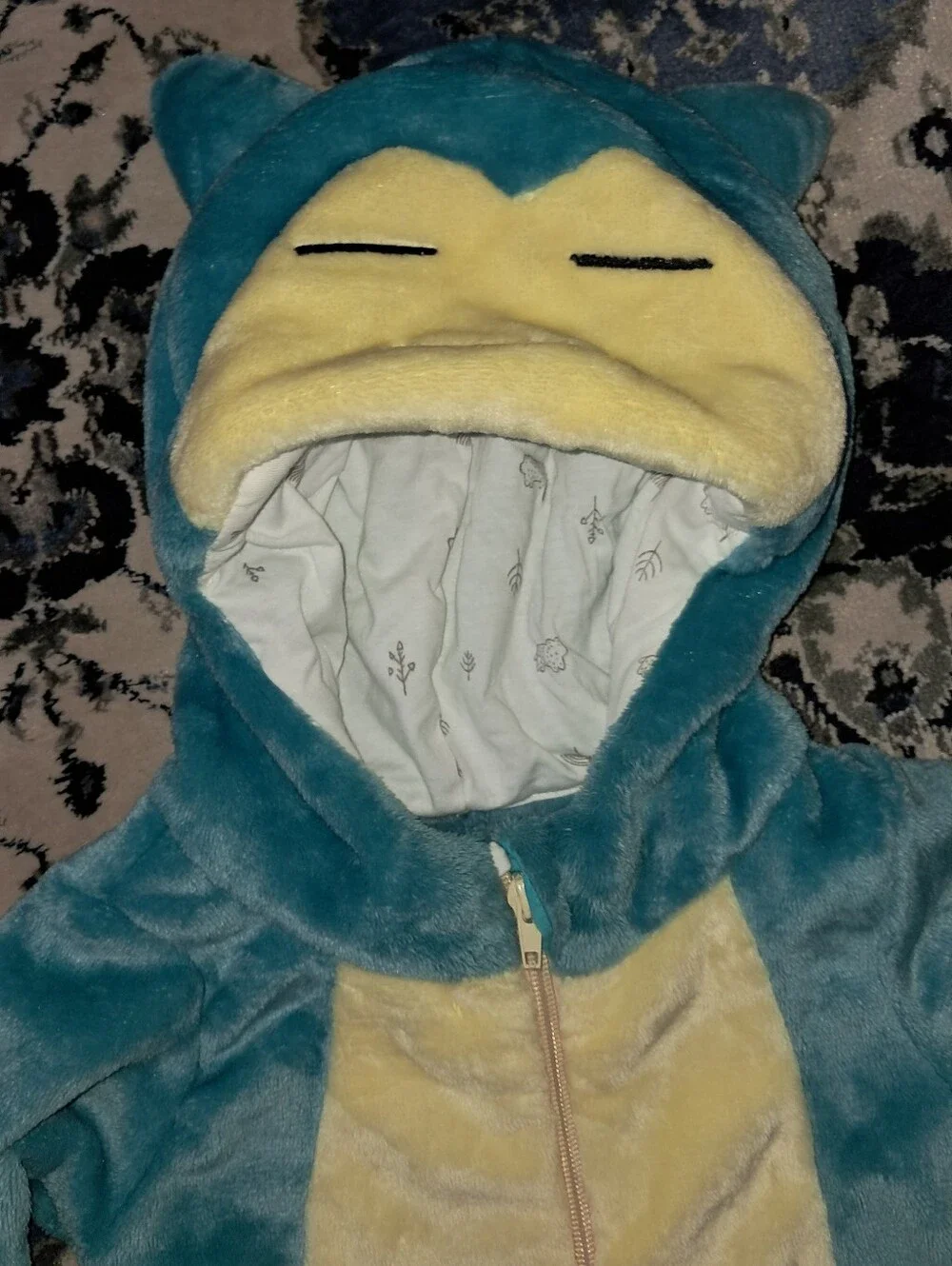 12m Pokemon Snorlax Baby Monster One Piece PlushCostume